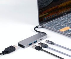 Hub ports USB