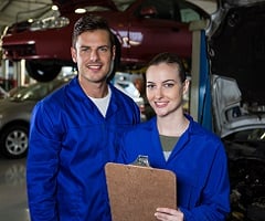 Online store of work clothes for mechanic workshop