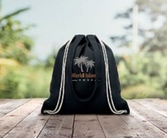Personalized string backpacks and personalized backpacks