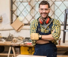 Online salg af tømrer arbejdstøj
