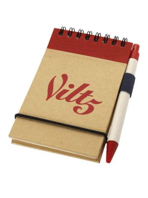 Personalised Note Book Message Bamboo Cover Lined A6