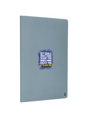 Karst Grey Pocket Stone Paper Notebook - Sample