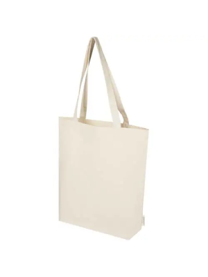 Bolsa Tote de 11 l con fondo ancho ecológico de 180 g/m² 