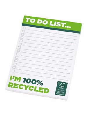 Quaderno A6 in carta riciclata, Logo Personalizzato