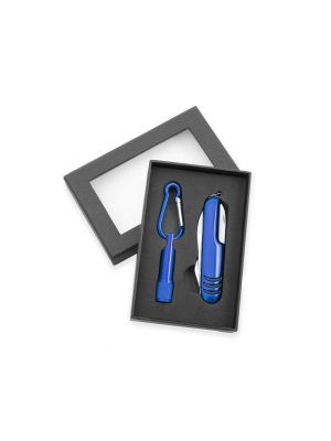 Sufli Taschenmesser aus Metall mit Logo Ansicht 1