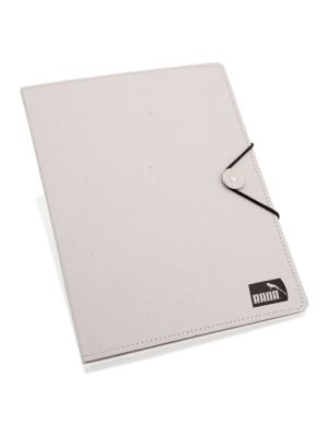 Carpeta vimaz de cartró ecològic amb logo vista 1