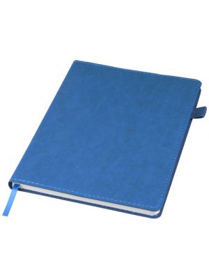 Cadernos de planejador de estilo de vida em couro sintético sem anéis com exibição de publicidade 1