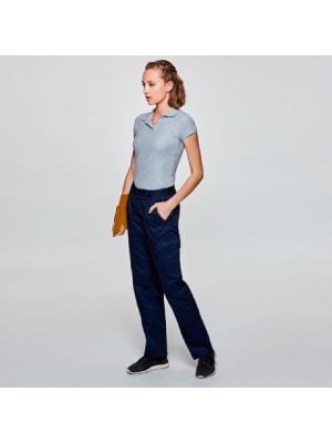 Pantalones de trabajo roly daily mujer de poliéster con impresión vista 1