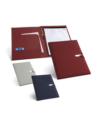 Clark. portafolios a4 de poliéster con publicidad vista 2