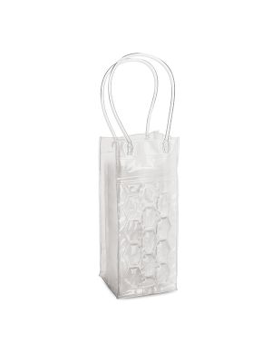 Enfriadores y cubiteras colombia. bolsa enfriadora para 1 botella de pvc con publicidad vista 2