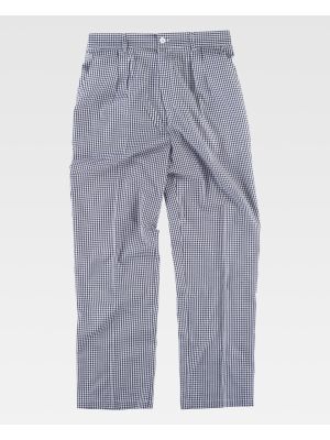 Pantalones de hostelerÃ­a workteam b1425 de poliÃ©ster para personalizar vista 2