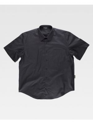 Chemises de travail Workteam manches courtes col classique en polyester à personnaliser vue 1