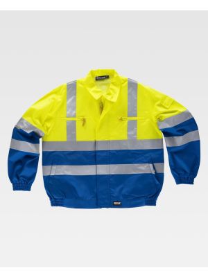 Reflektierende Arbeitsjacken und Parkas und gut sichtbare Polyester-Draufsicht 1
