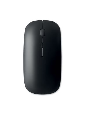 acessórios de computador mouse sem fio de plástico curvilíneo para personalizar vista 2