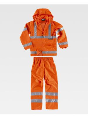 Buzos y monos reflectantes workteam traje de agua impermeable de poliÃ©ster vista 1