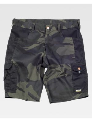 Pantalones de trabajo workteam s8516 de poliÃ©ster con logo vista 2