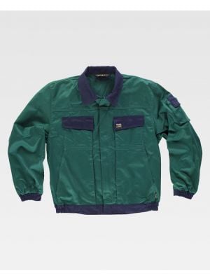 Giacche e giacche da lavoro Workteam giacca con carré e parti in poliestere con stampa a vista 1
