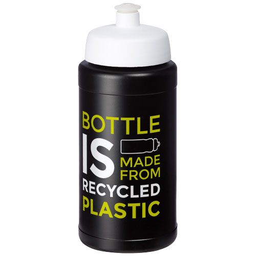 Gourde publicitaire de sport recyclée Baseline de 500 ml