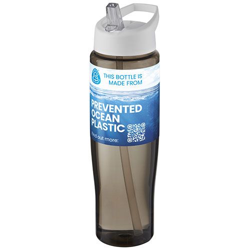 Publicitaire Bouteille de sport H2O Active® Eco Tempo de 700 ml avec couvercle à bec verseur