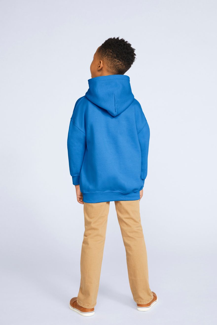 Heavy Blend™-genser med hette for barn