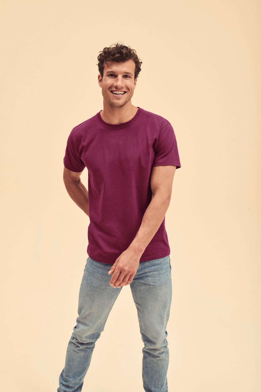 Verdivekts T-skjorte for menn (61-036-0) Kortermet