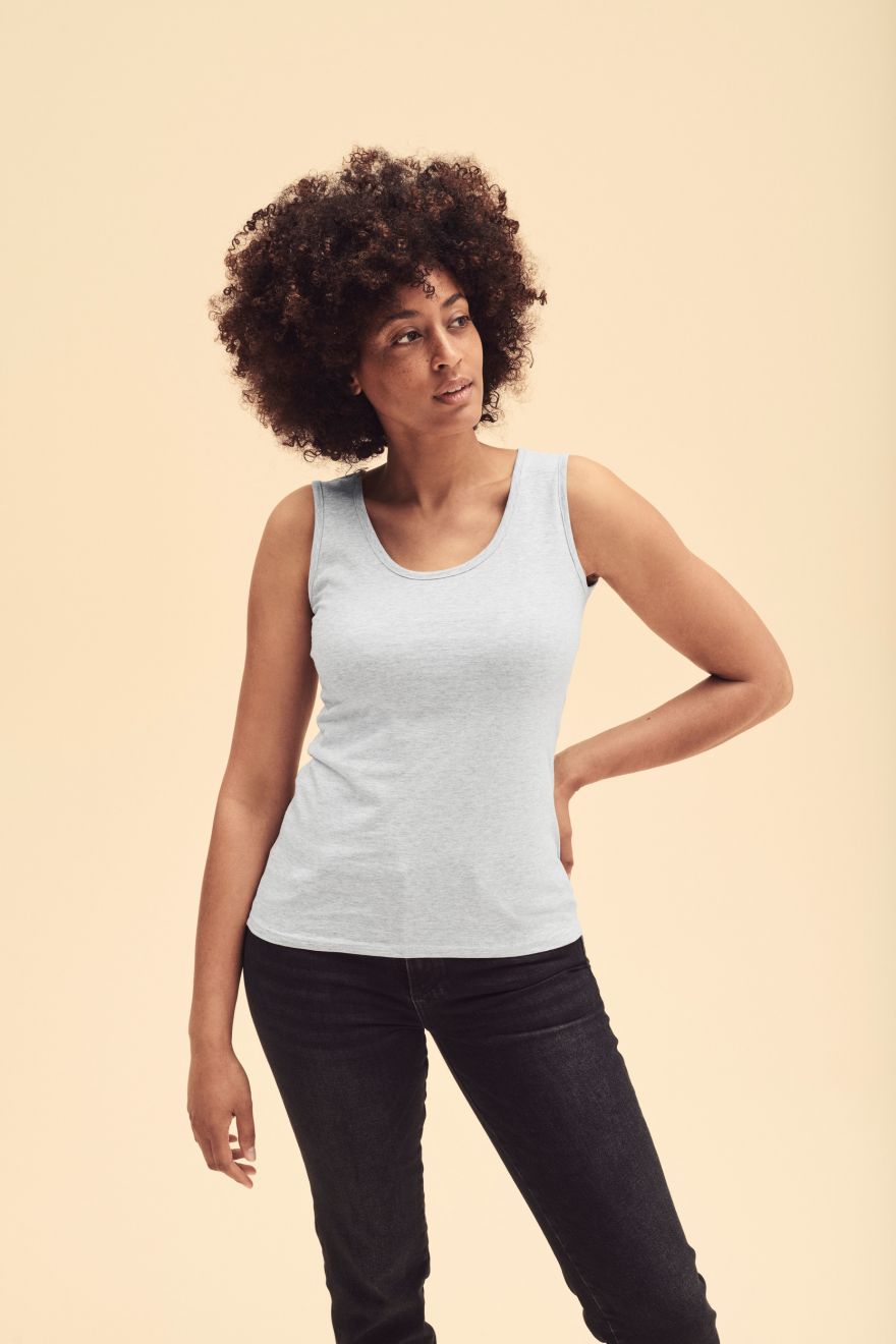 Ermeløs T-skjorte for kvinner (61-376-0) Ermeløs
