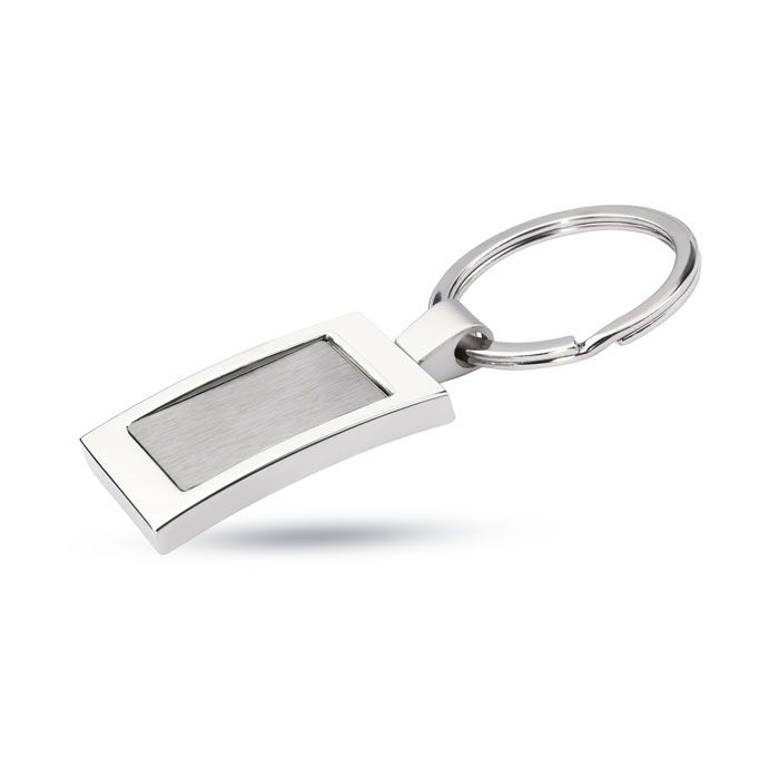 Porte-clés rectangulaire métal personnalisé HARROBS