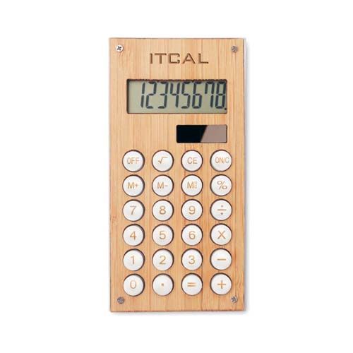 CALCUBAM 8-sifret bambuskalkulator
