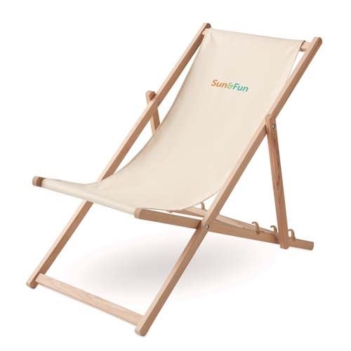 HONOPU Drevená plážová stolička