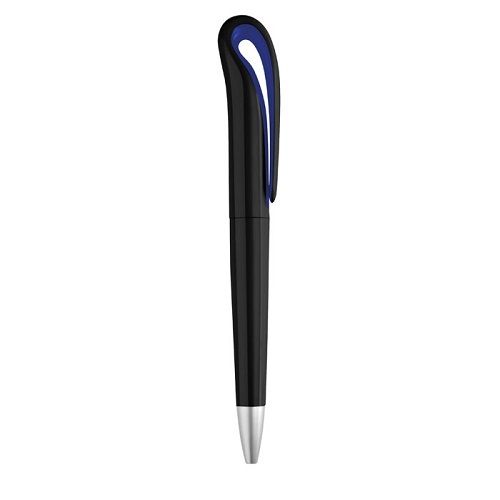 Guľôčkové pero AOSTA s gumenou úpravou