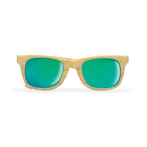 Brýle s dřevěným efektem UV400.