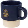 Taza de espresso apilable de 130 ml con fondo de arcilla 