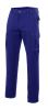 Pantalons de treball velilla multibutxaques amb butxaques de cotó blau amb impressió vista 1