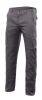 Pantalons de treball velilla stretch multibutxaques 103002s de cotó gris amb impressió vista 1