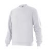 Odzież termiczna do pracy velilla biała bawełniana bluza z widocznym nadrukiem 1