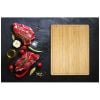 Fet bamboo steak cutting board
