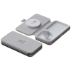 Cargador de viaje inalámbrico 3 en 1 plegable de 15 W 