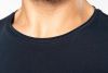 Økologisk t-shirt med sømløs hals til mænd Kortærmet