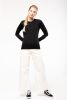 Pull col rond femme Manche longue