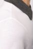 Zweifarbiges Jersey-Polohemd für Damen Kurzärmel