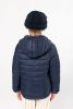 Dětská lehká vatovaná bunda s dlouhým rukávem a kapucí