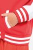Dětská fleecová baseballová bunda s dlouhým rukávem