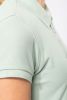 Damen Kurzarm Piqué Poloshirt Bio-Baumwolle Kurzärmel