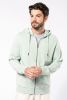 Miljøansvarlig sweatshirt med hette og glidelås - Unisex langermet