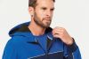 3-lagiger zweifarbiger Unisex-Softshell-Blouson Langärmel
