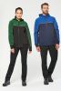 3-lagiger zweifarbiger Unisex-Softshell-Blouson Langärmel