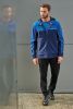 3-lagiger zweifarbiger Unisex-Softshell-Blouson Langärmel