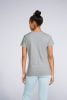 Premium V-ringad kortärmad T-shirt för kvinnor