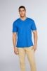 Premium V-ringad kortärmad T-shirt för män