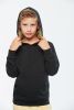 Sweat-shirt à capuche contrastée à motifs enfant personalisé